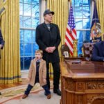 The Viral Moment: Elon Musk’s Son Takes Center Stage in the Oval Office