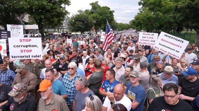 Support for Trump Echoes in Pretoria: A Rally Highlighting South Africa’s Land and Racial Issues